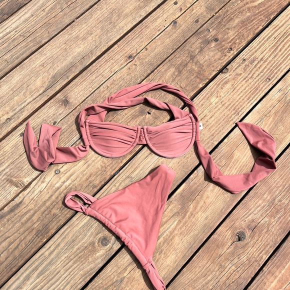Shein Mauve Bikini Set, small - Picture 3 of 5